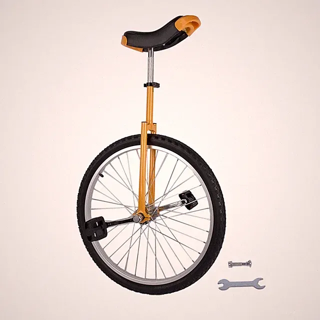 16''/24'' Unicycle Adjustable Seat Balance Exercise Training Wheel Unicycle