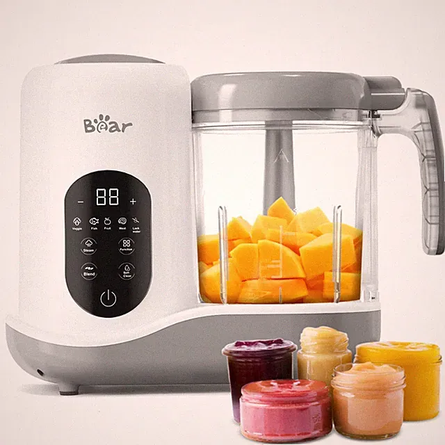 2024 Baby Food Maker | Step Baby Food Processor Steamer Puree Blender | Auto...