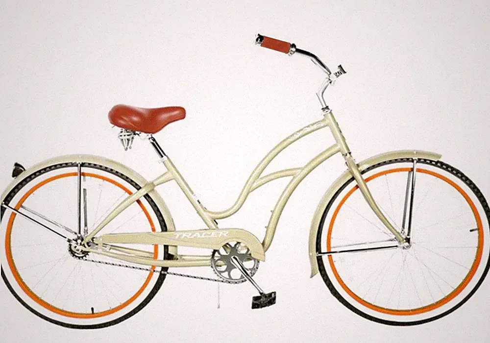 26" Beach Cruiser Bike Single Speed Coastal Brake Low Tube Stainless Steel Spoke