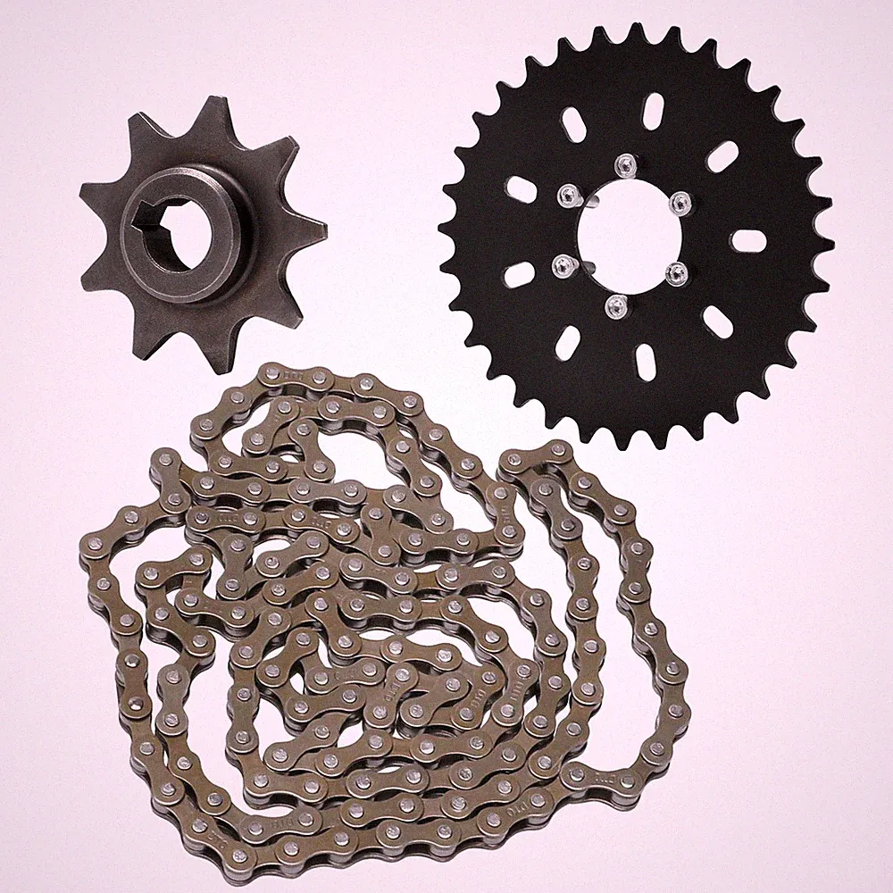 410 chain+ Front 9T +Rear 32T Bicycle Fixed Sprocket for Fixed Gear Bike