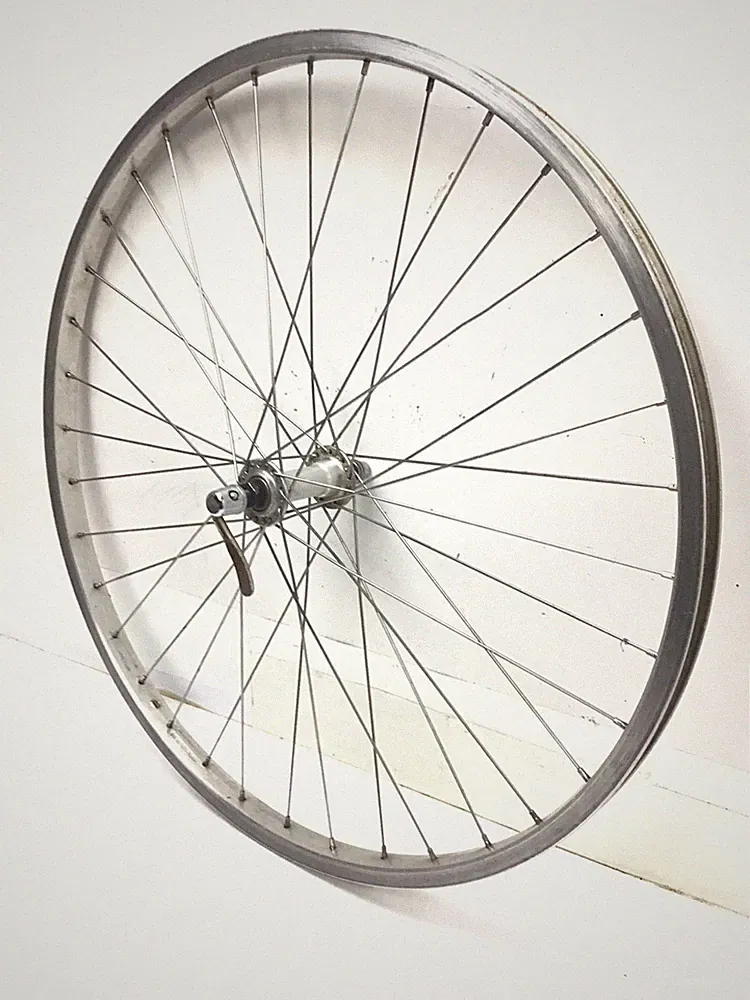 Alesa 26" Bicycle Front Alloy Wheel QR Stainless Steel Spokes Mountain Bike #G66