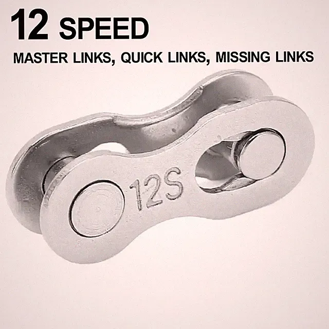 Bicycle Chain Master Links - for 12 Speed Chains - Quick Links, Missing Links