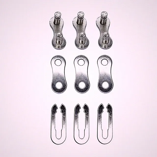 Bike Chain Master Links - for Single Speed Chains - Quick Links, Missing Links
