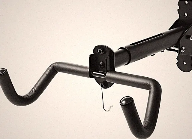 Bike Wall Mount Hanger - Horizontal Indoor Storage Rack for Bikes