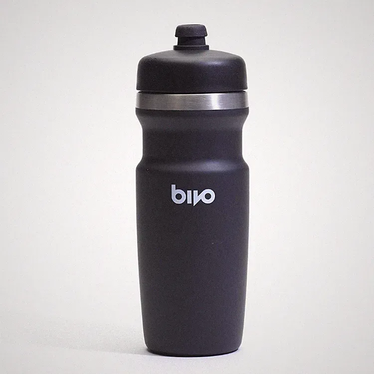Bivo Trio Insulated Stainless Steel Bike Water Bottle 17oz Black
