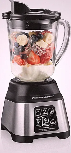 Blender Smoothies W/ 5 Functions Including Auto Smoothie Cycle Wave Action