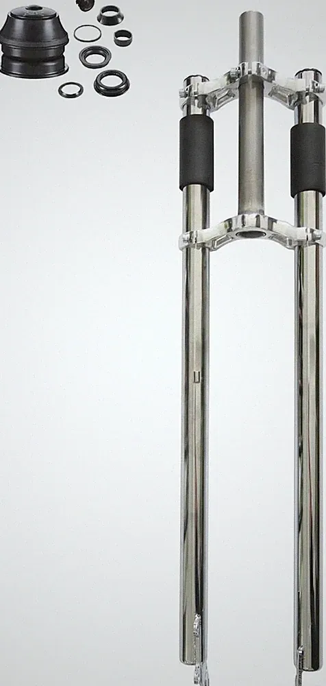 CDH 26"/29"/700C Bicycle Fork Non Suspension Bike Fork Fat Tire & 1 1/8" Headset