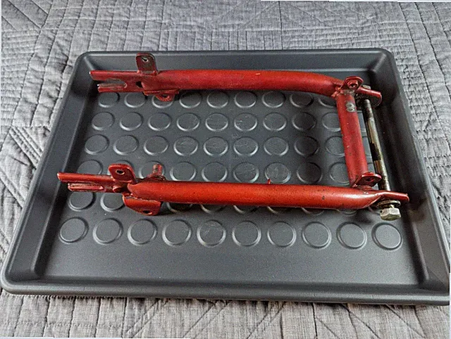 Cimatti City Bike Moped Rear Swingarm – Original Red
