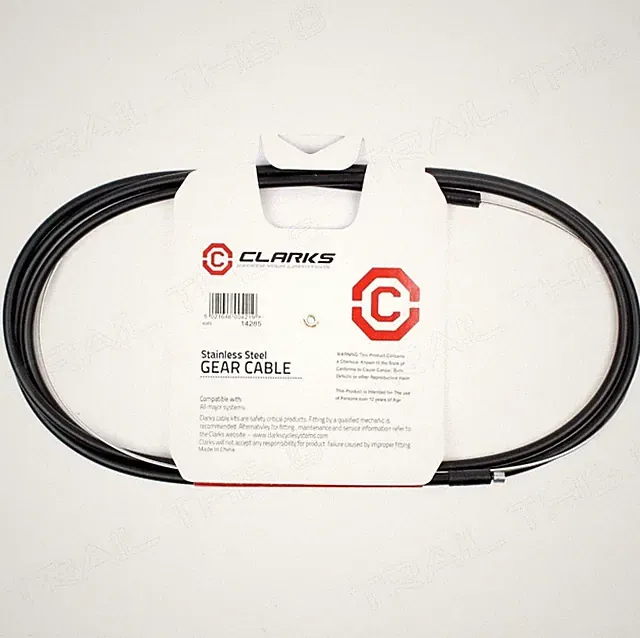 Clarks Stainless Steel Shift Cable & Housing MTB/Hybrid/Road Bike