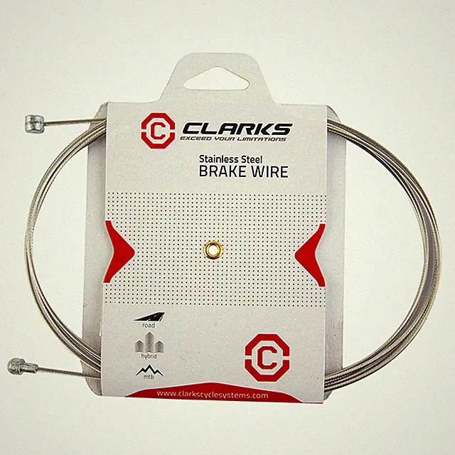 CLARKS UNIVERSAL STAINLESS STEEL BRAKE CABLE 2000mm 1.5mm ROAD MOUNTAIN BIKE