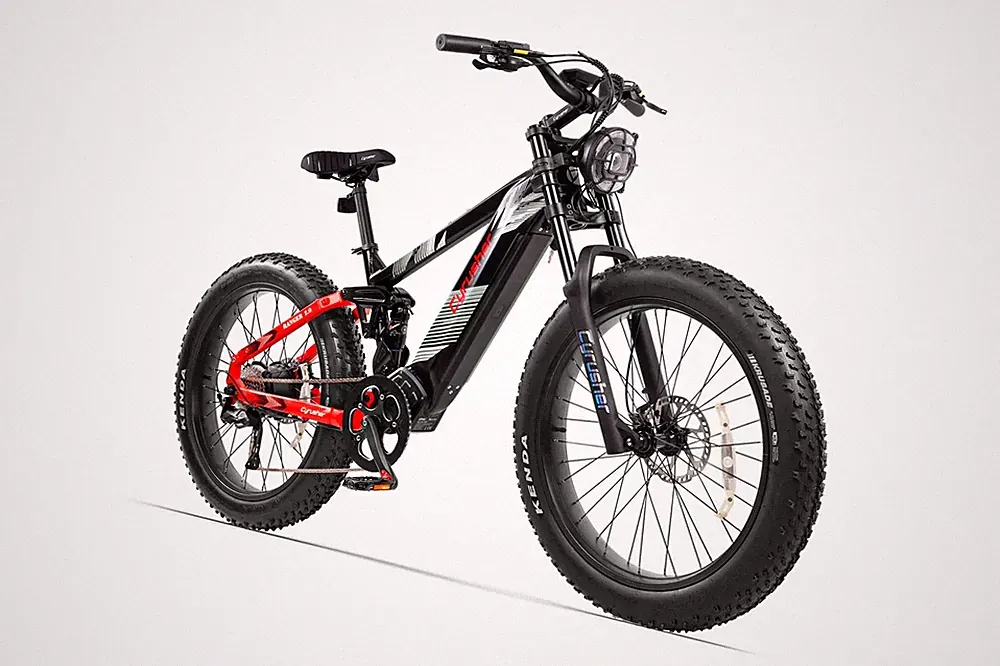 Cyrusher All Terrian Electric Bike 750W 52V 20AH Fat Tire E-Bicycle Ranger2.0 US
