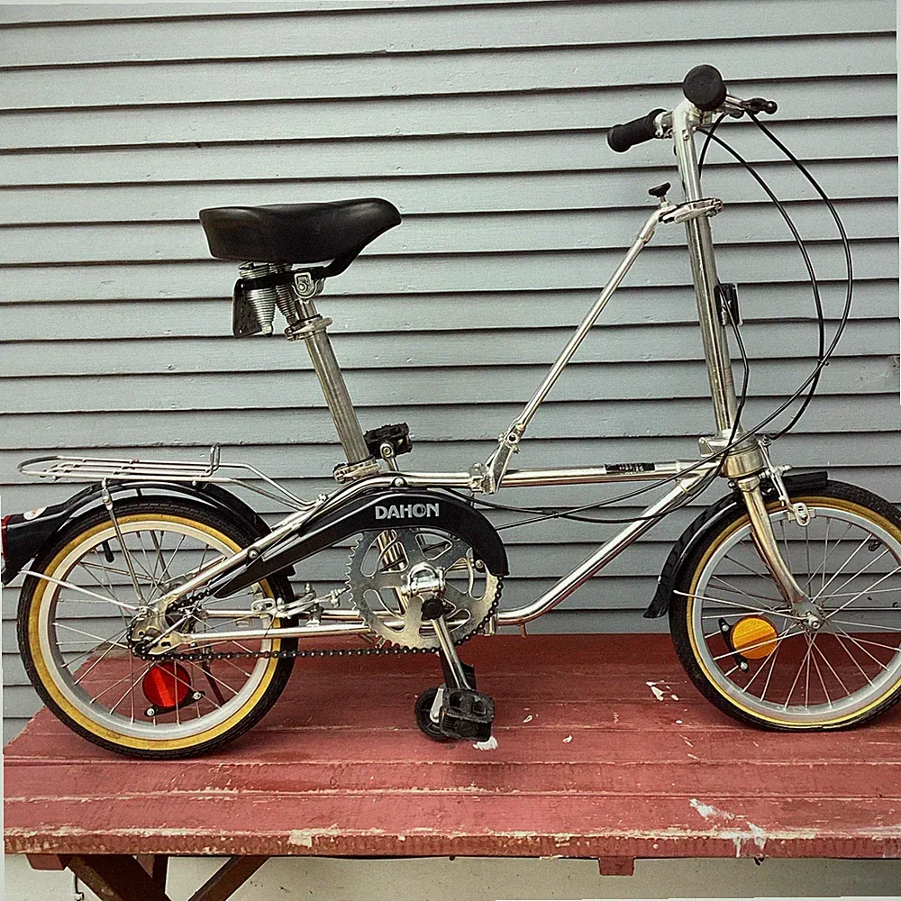 Stainless Steel Folding Bike