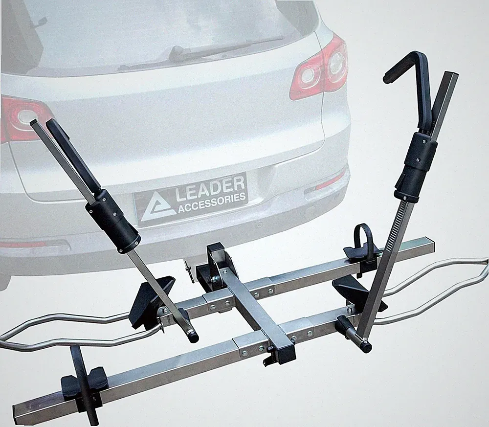 Hitch Bike Rack, Carry 2 Bikes up to 75 Lbs Each for Standard, Fat Tire and Elec