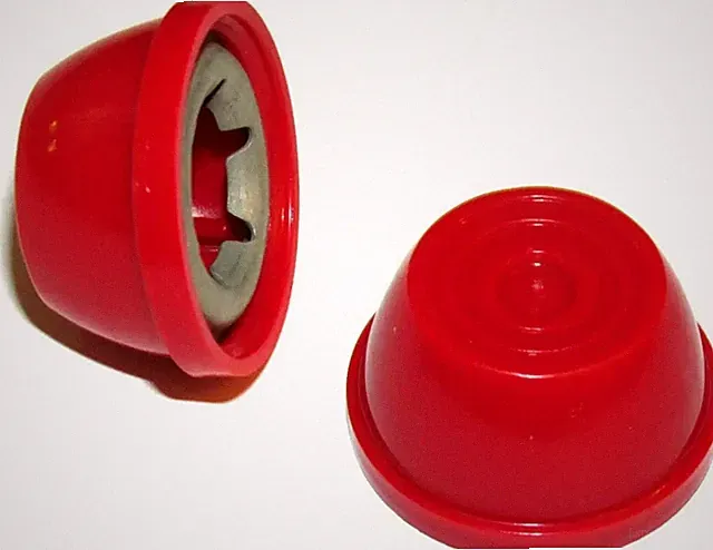 Hub Caps for Bike/TRIKES Compatible with Popular Red Wagon Brand - fits 3/8 A...