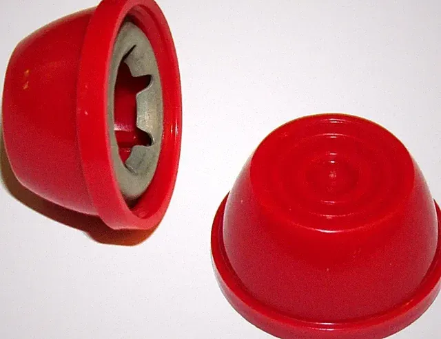 Hub Caps for Bike/TRIKES/Scooter Compatible with Popular Red Wagon Brand - fits