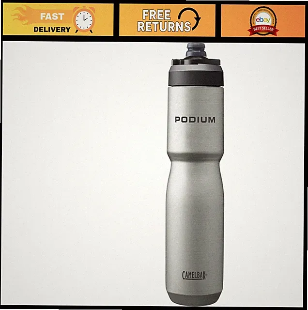 Insulated Stainless Steel Bike Water Bottle - 22oz, Long-Lasting Cold Hydration