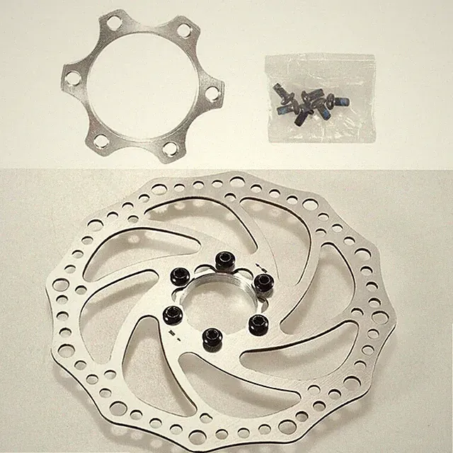 MTB BMX Bicycle Brake Disc 6-hole Universal Bicycle Stainless Steel Brake Disc