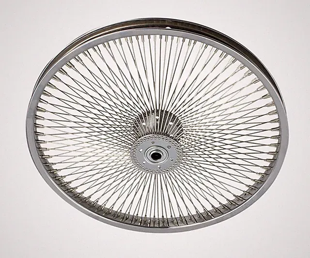 OG Lowrider Hollow Hub Wheel 20" 144 Spoke Hollow Hub Steel Chrome