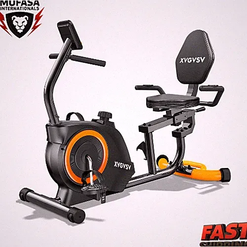 Recumbent Exercise Bike 16-Level Resistance LCD Display 400LB Capacity