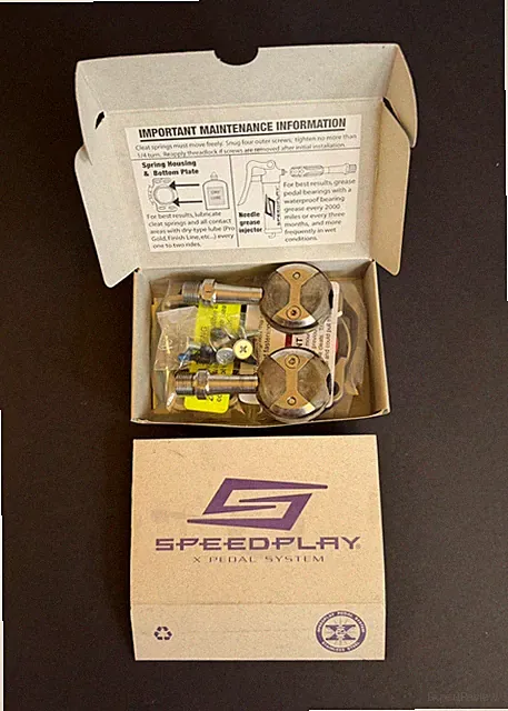 SPEEDPLAY X2 Stainless Steel Clipless Road Pedals USED PEDALS & NEW CLEATS