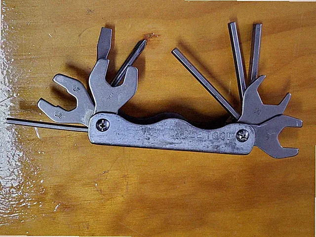 Stainless Steel American Cycle Multi Tool Philip Allen Wrench Foldable