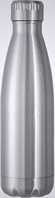 VEGOND 17oz Stainless Steel Water Bottles, Reusable Metal Sports Water Bottle Ke