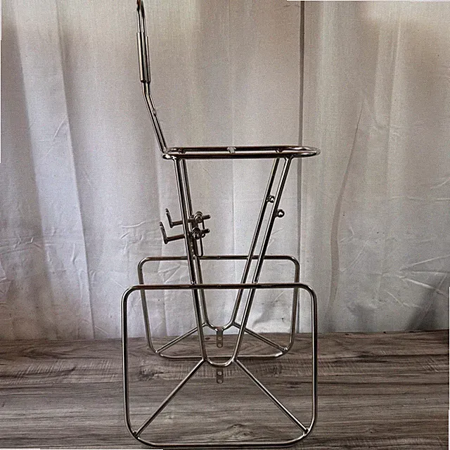 Velo Orange Campeur Front Touring Randonneur Rack Stainless Steel + Canti Arms