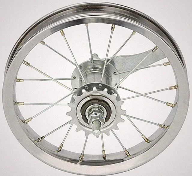 Vintage Lowrider Bicycle Wheel 12 1/2" x2 1/4" 20 Spoke Front Or Rear Wheel Kids