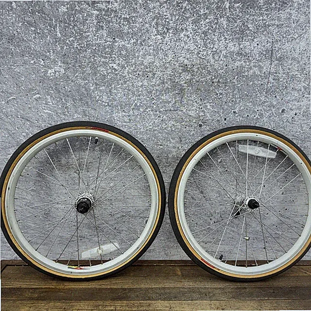 Vintage Shimano STX-RC 20in Wheelset 36H Recumbent Shimano Freehub 135mm 406 ISO