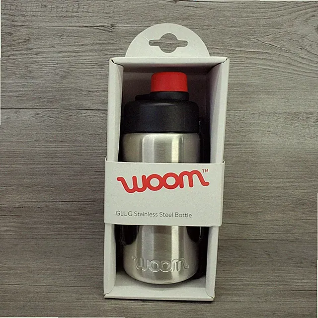 WOOM Glug Stainless Steel Bottle Bicycle Side Mount Cage